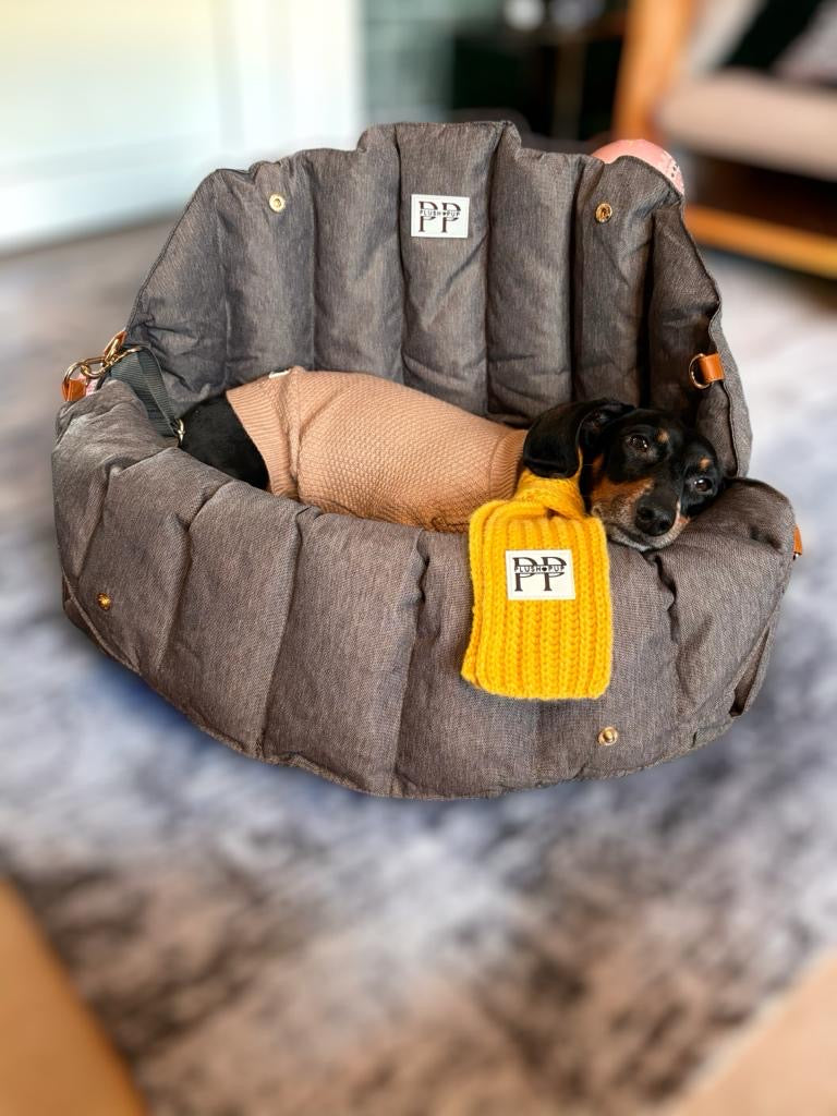 The Pup Pouch - Car Seat, Carrier & Day Bed